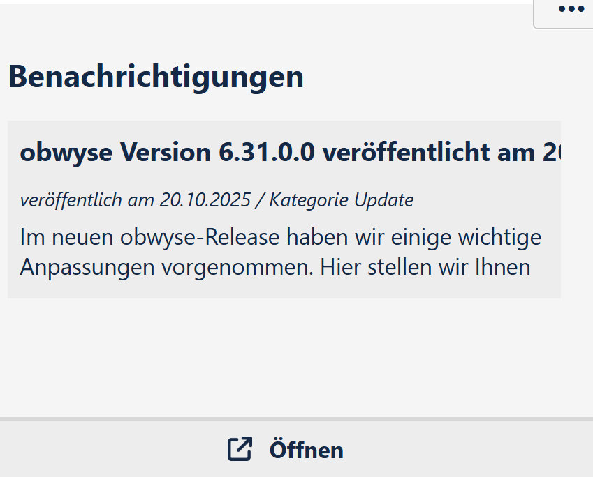 Widget-Benachrichtigungen