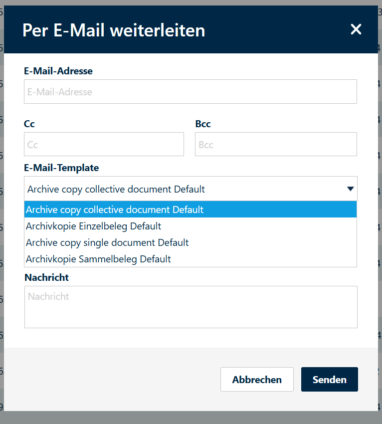 Archivkopie-versenden-Popup